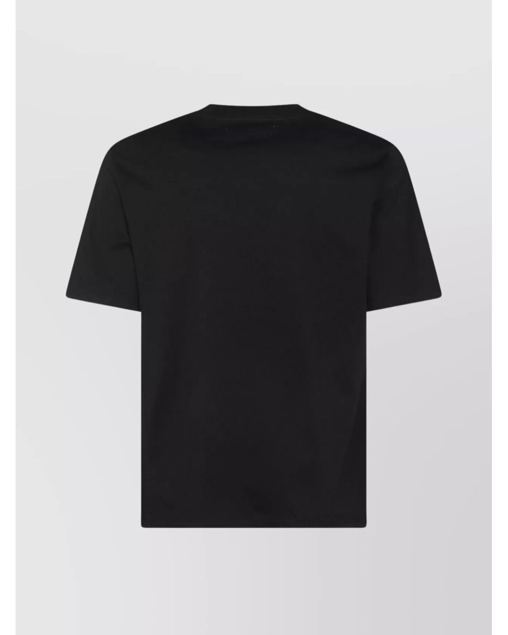 Amiri Black Cotton Arts District Logo Print Crew Neck T-Shirt for men
