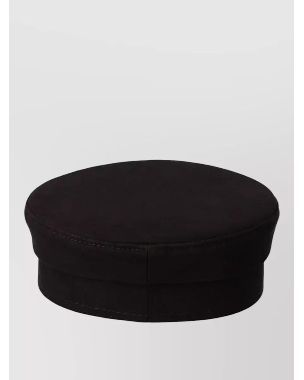 Ruslan Baginskiy Black Cotton Baker Boy Cap