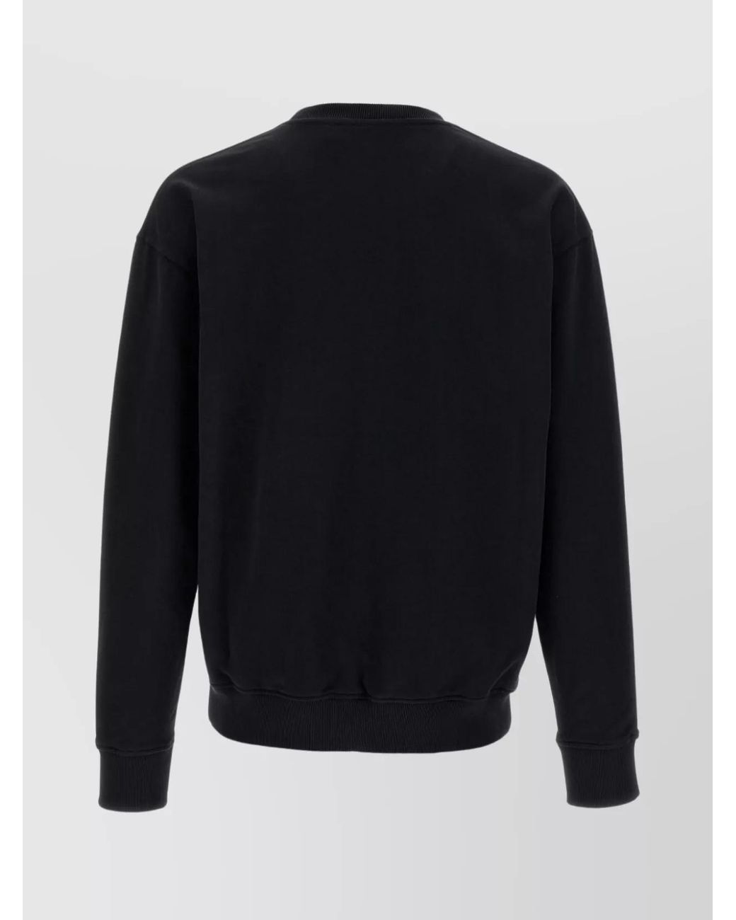 J.W. Anderson Blue Organic Cotton Crew Neck Logo-Embroidered Sweatshirt for men