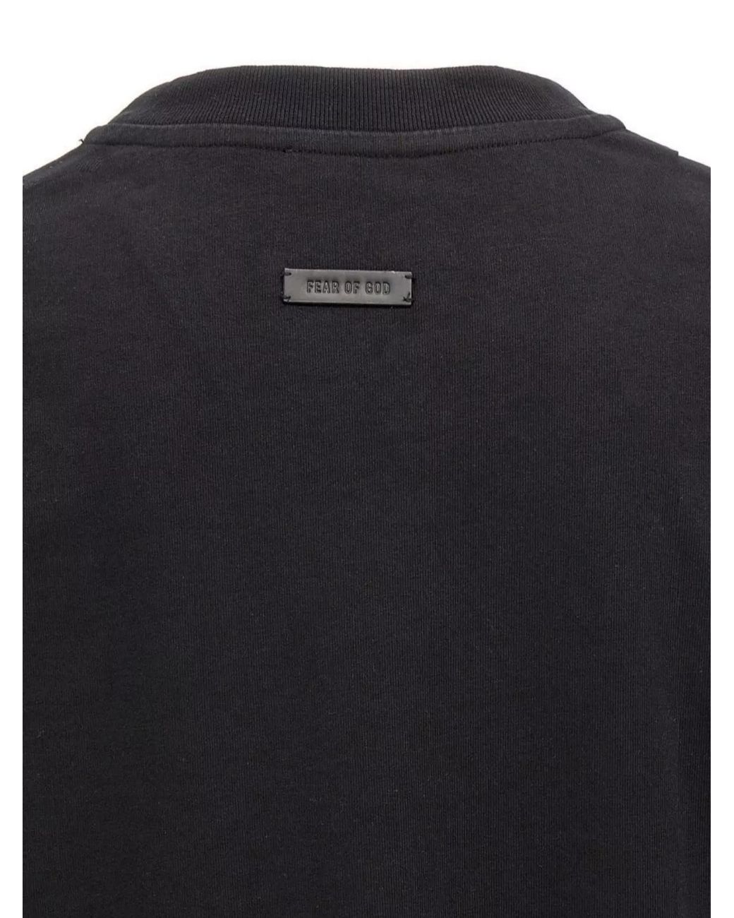 Fear Of God Blue Cotton Eternal T-Shirt for men
