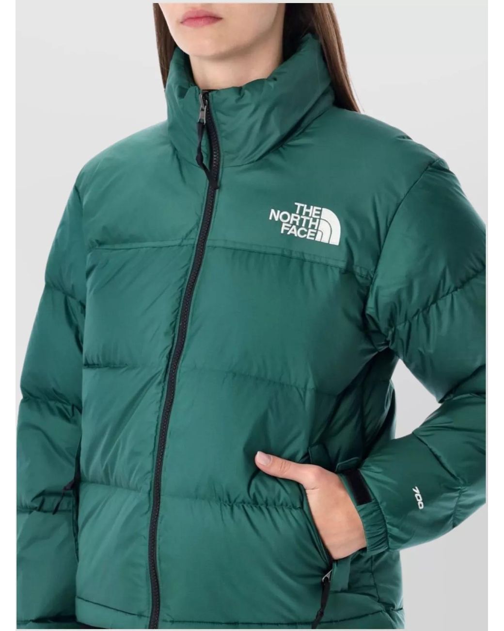The North Face Green Down Puffer Jacket