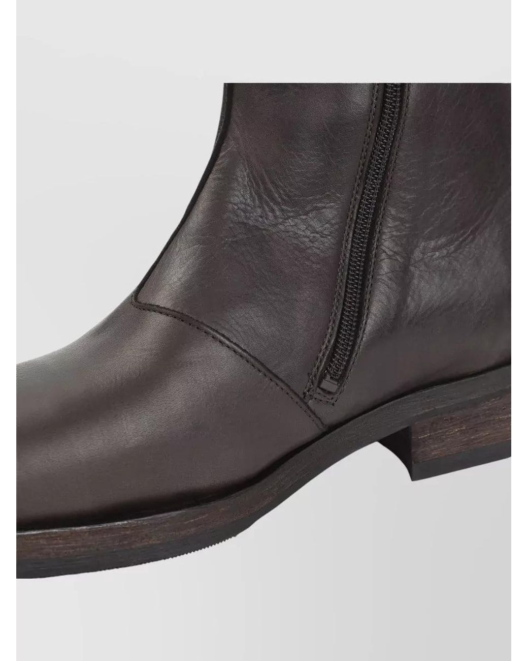 Our Legacy Black Leather Boots for men