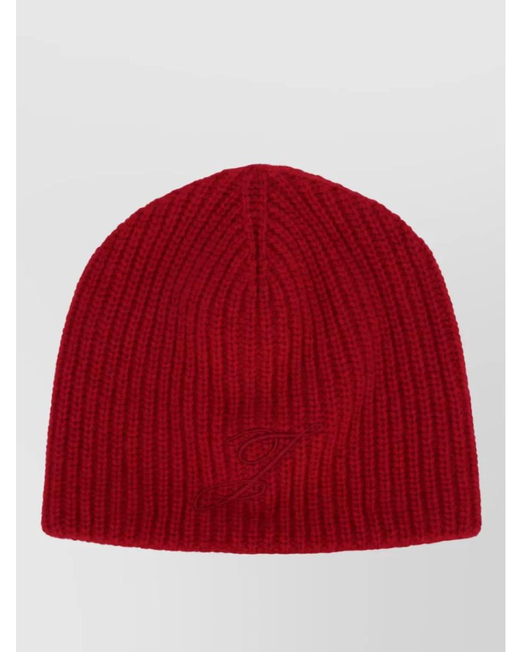 Jacquemus Red Wool Beanie for men