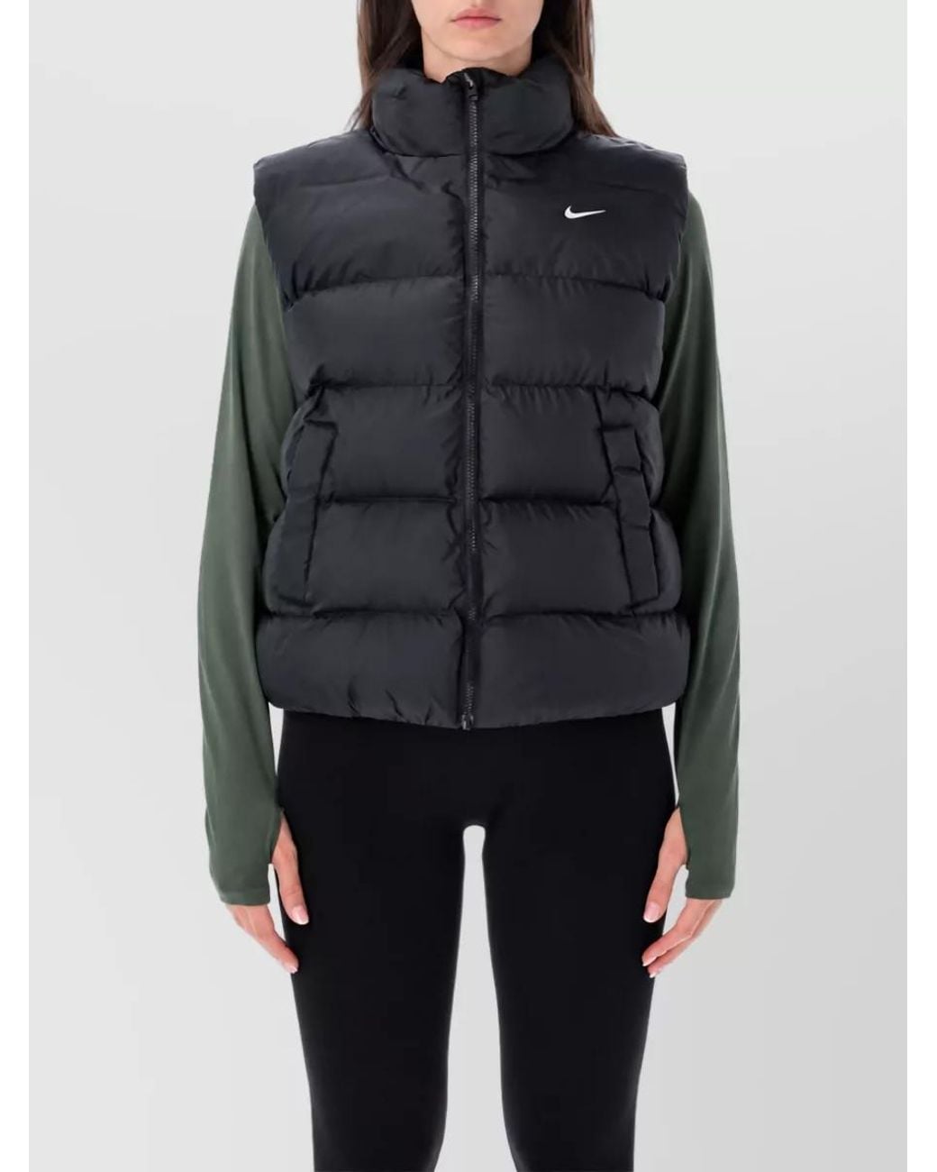 Nike Blue Padded Puffer Vest