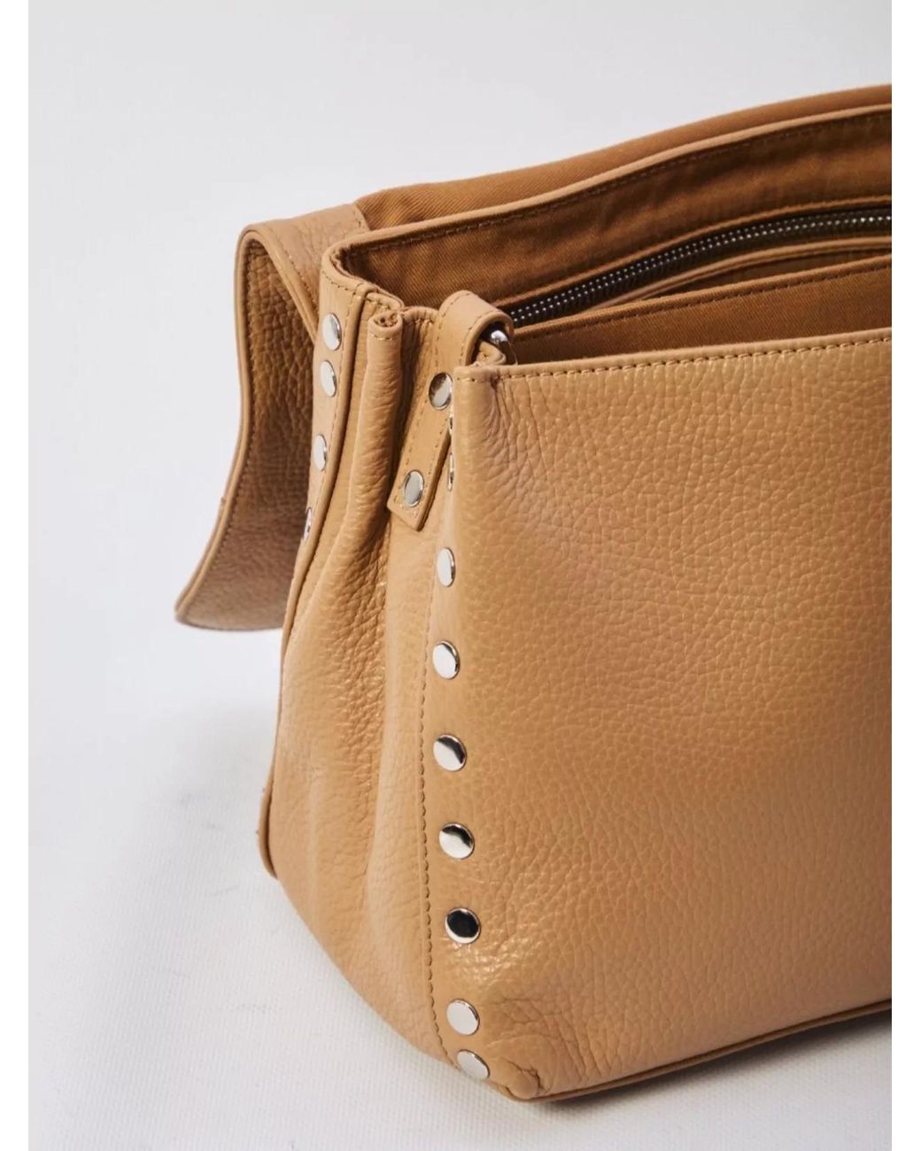 Zanellato Natural Leather Shoulder Bag