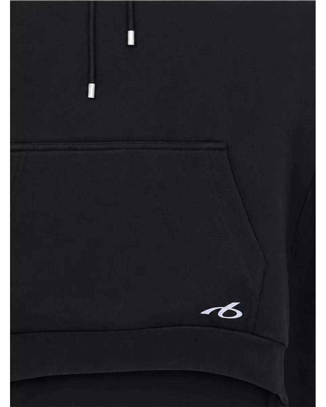 Balenciaga Blue Cotton Sleeveless Regular-Fit Hoodie for men