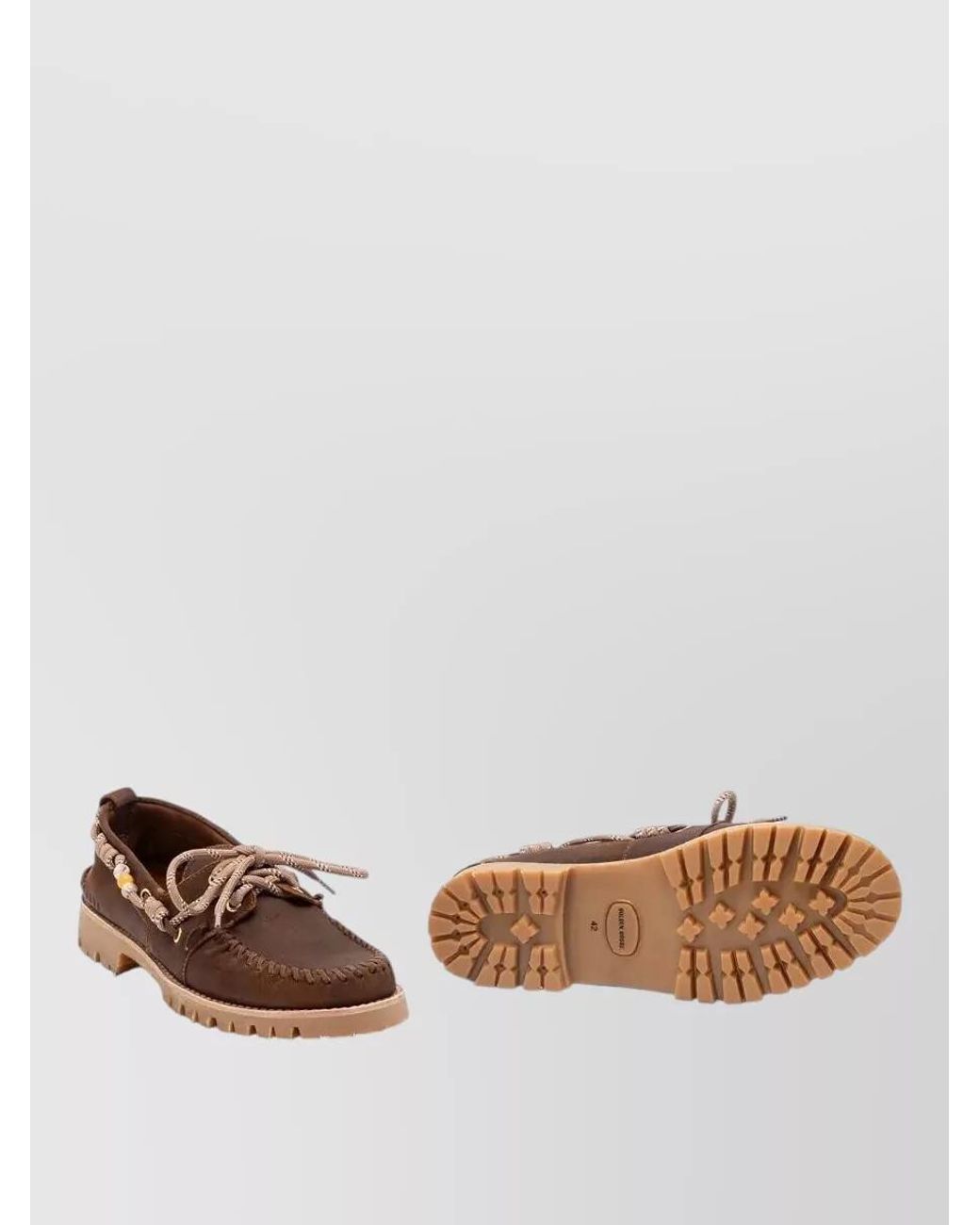 Golden Goose Deluxe Brand Brown Leather Cruise Loafers for men