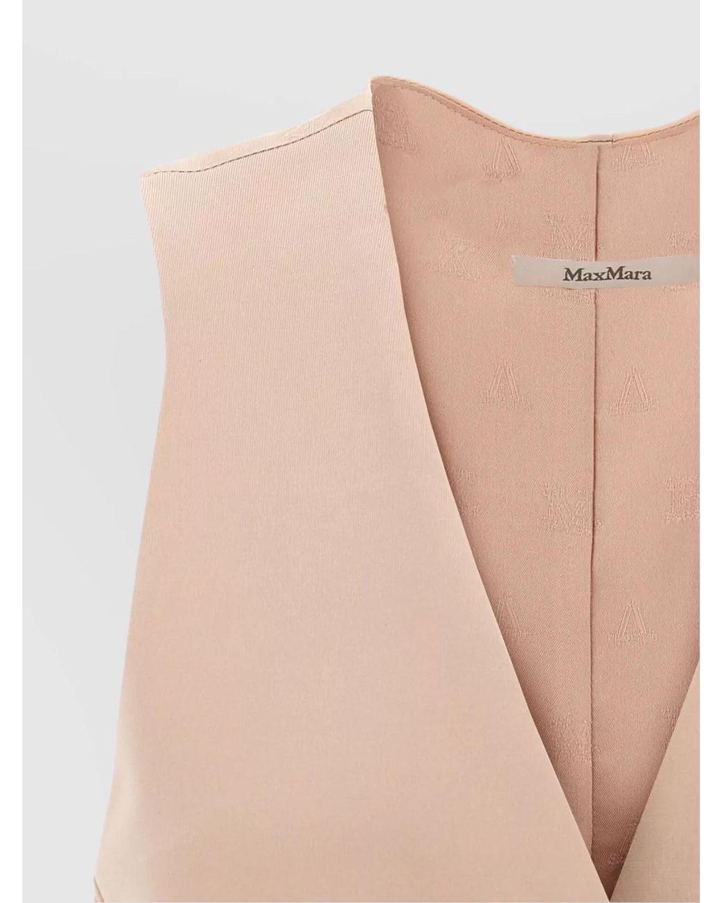 Max Mara Natural Tailored Vest
