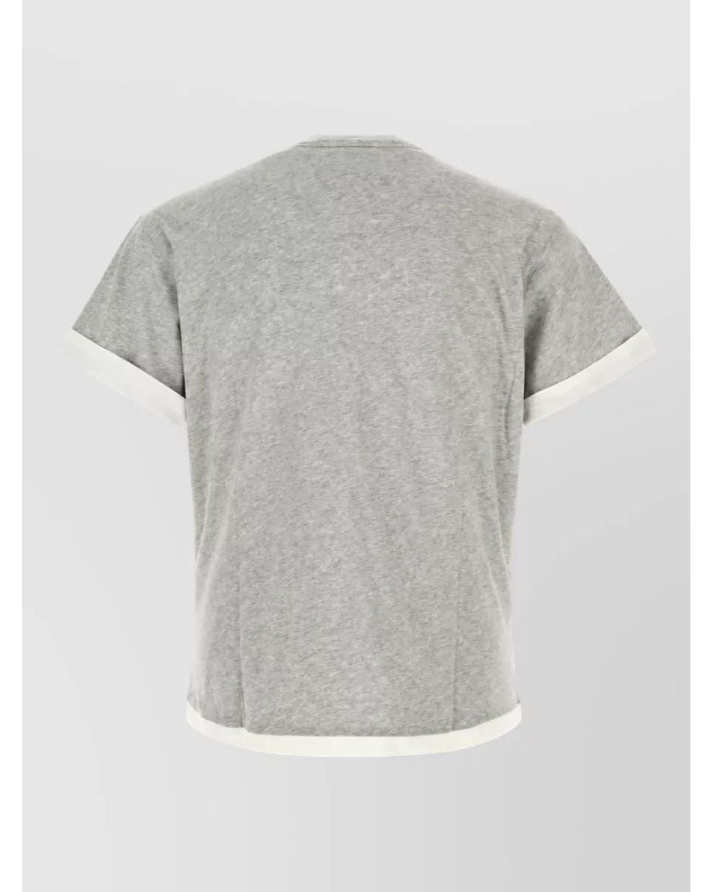 GIMAGUAS Gray Cotton T-Shirt for men