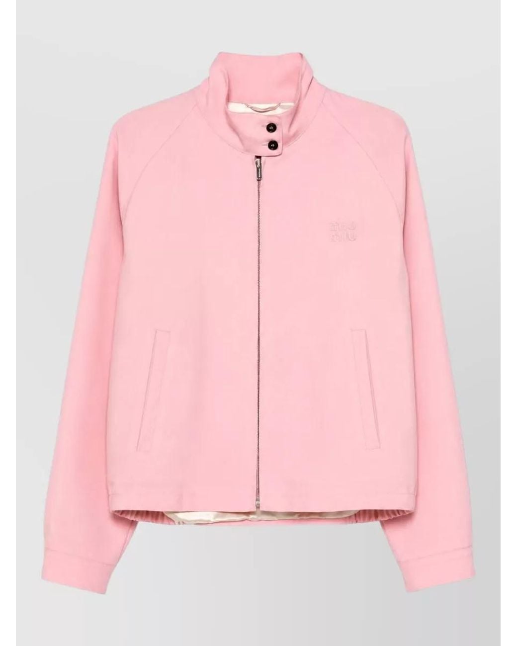 Miu Miu Pink Mohair Oversized Coat
