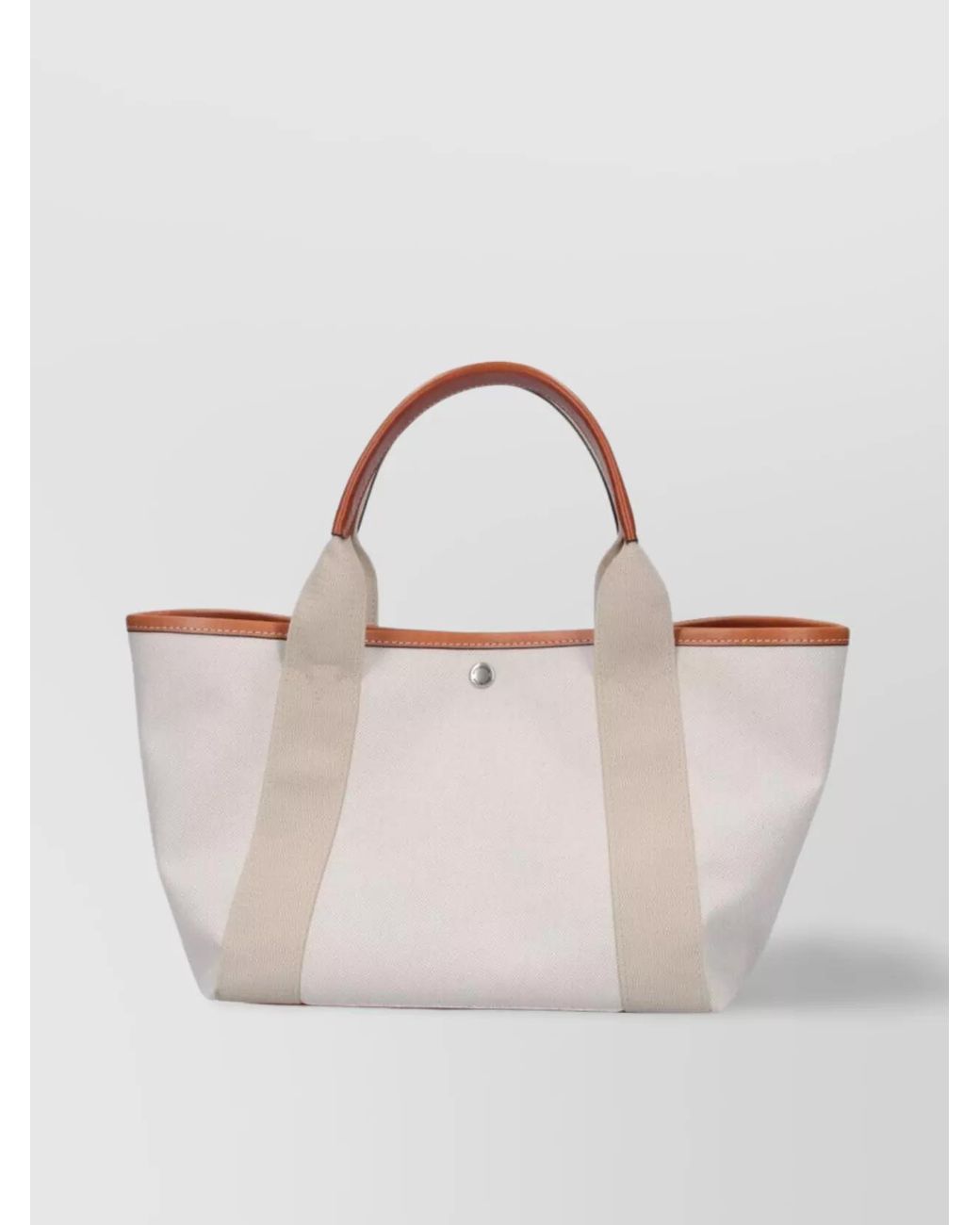 Balenciaga Natural Shopping Small Leather Tote Bag