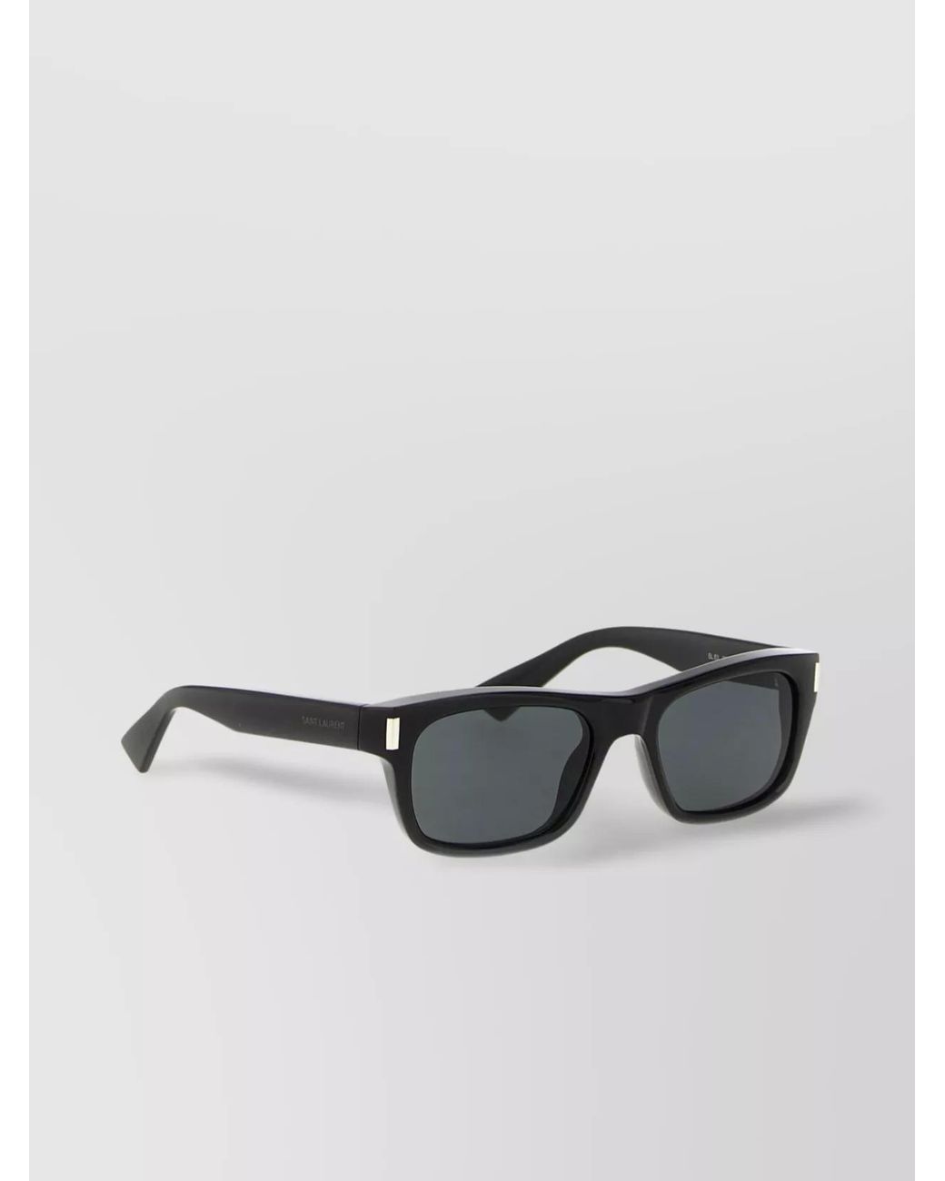 Saint Laurent Gray Acetate Sl 83 Sunglasses for men