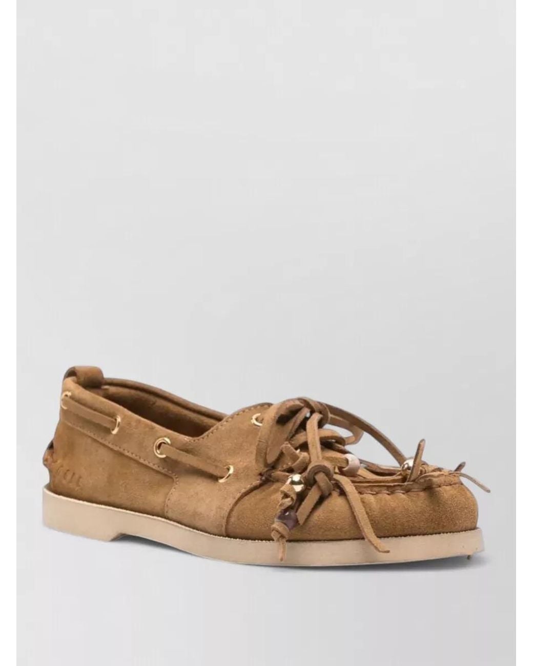 Golden Goose Deluxe Brand Brown Leather Loafers