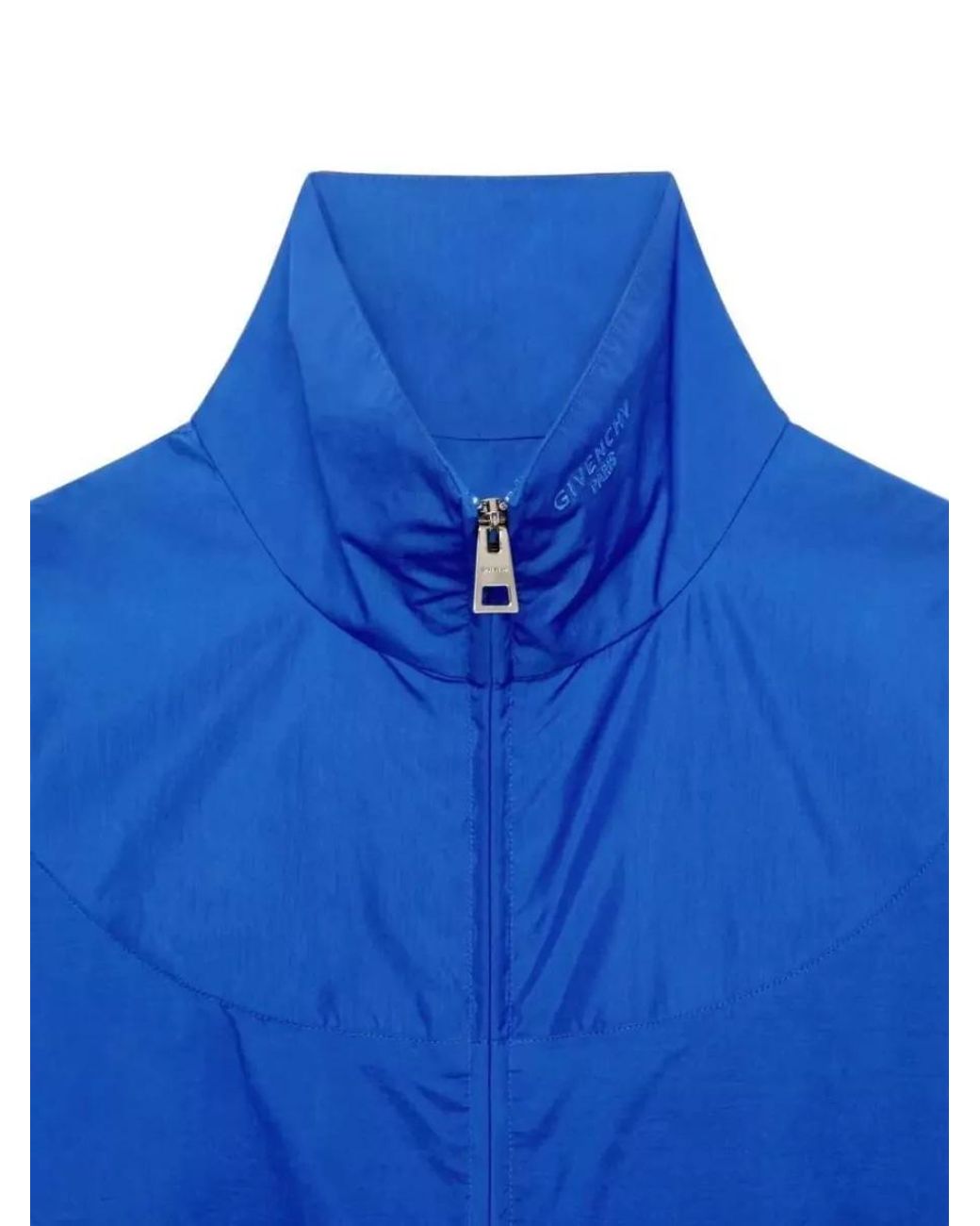 Givenchy Blue Relaxed-Fit Technical Jacket