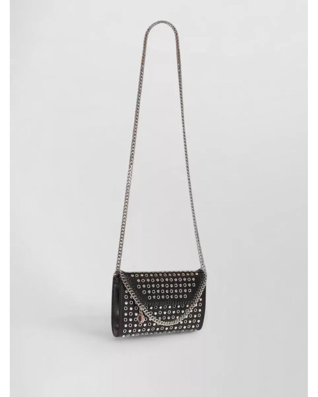 Stella McCartney White Falabella Alter Mat Clutch Bag