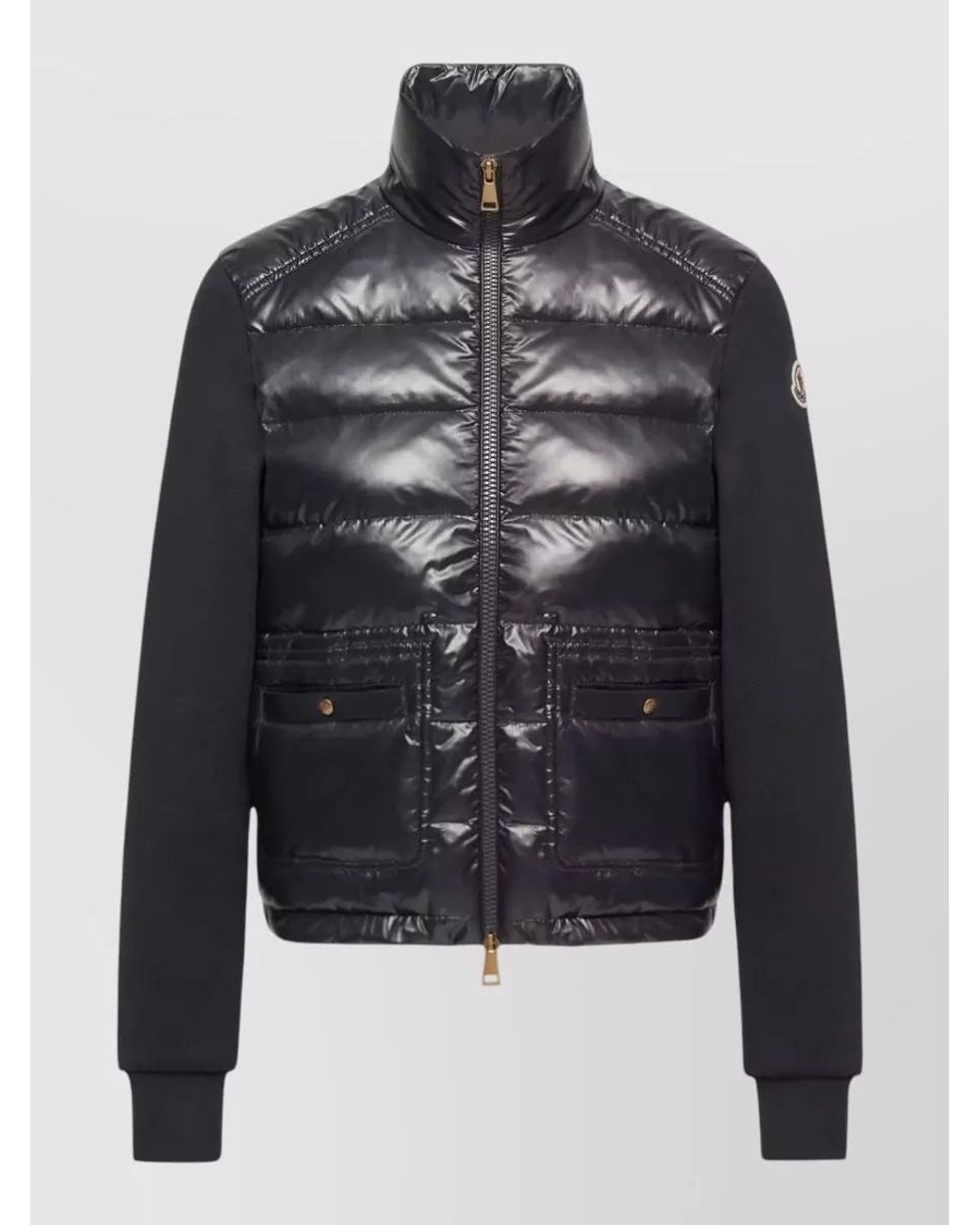 Moncler Black Down Quilted Puffer Jacket