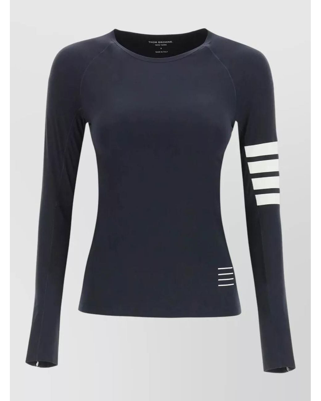 Thom Browne Blue Compression Short-Sleeve T-Shirt