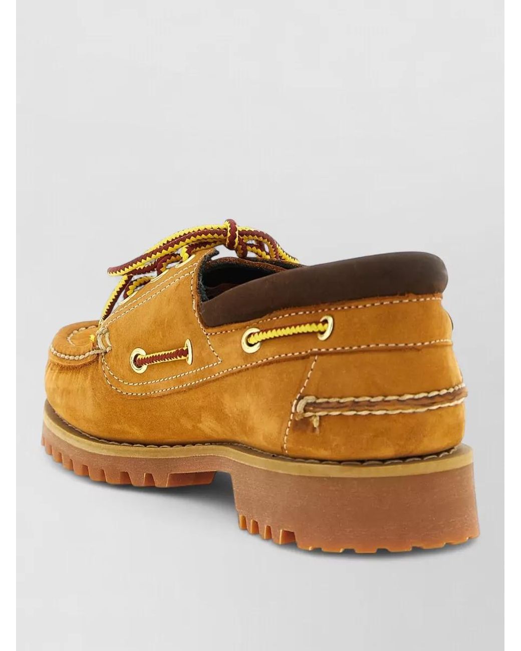 Timberland Multicolor Leather Boat Shoes for men