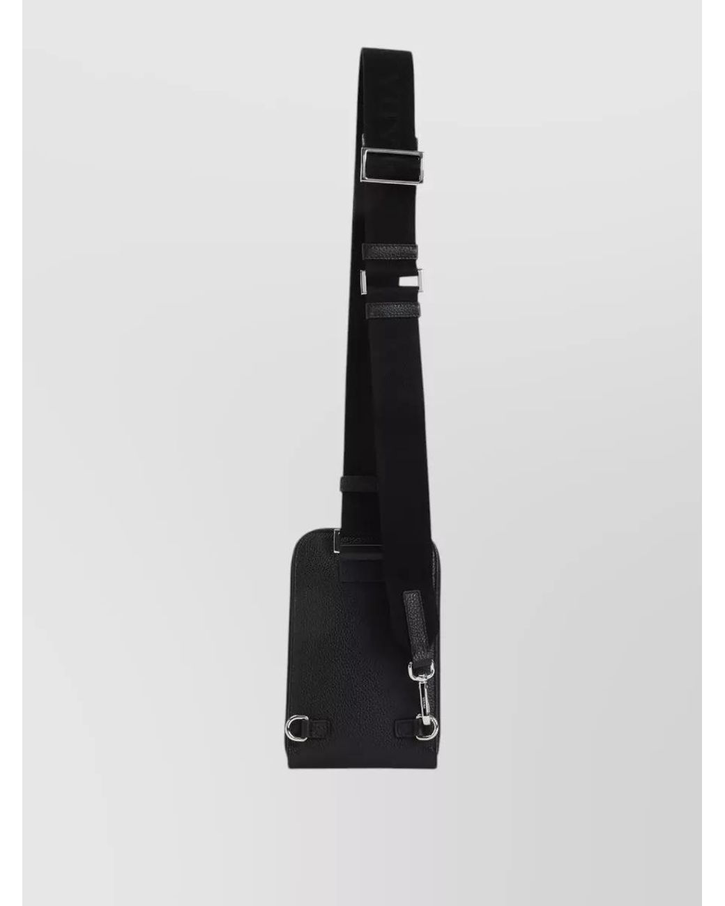 Prada White Leather Phone Holder