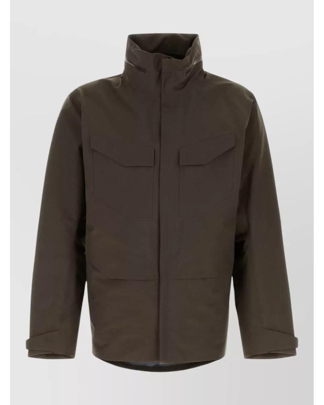 Veilance Gray Nylon Field Jacket for men