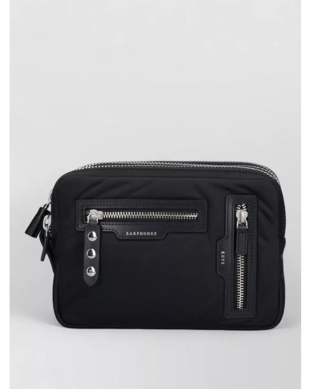 Anya Hindmarch Black Chubby Cross-Body Bag