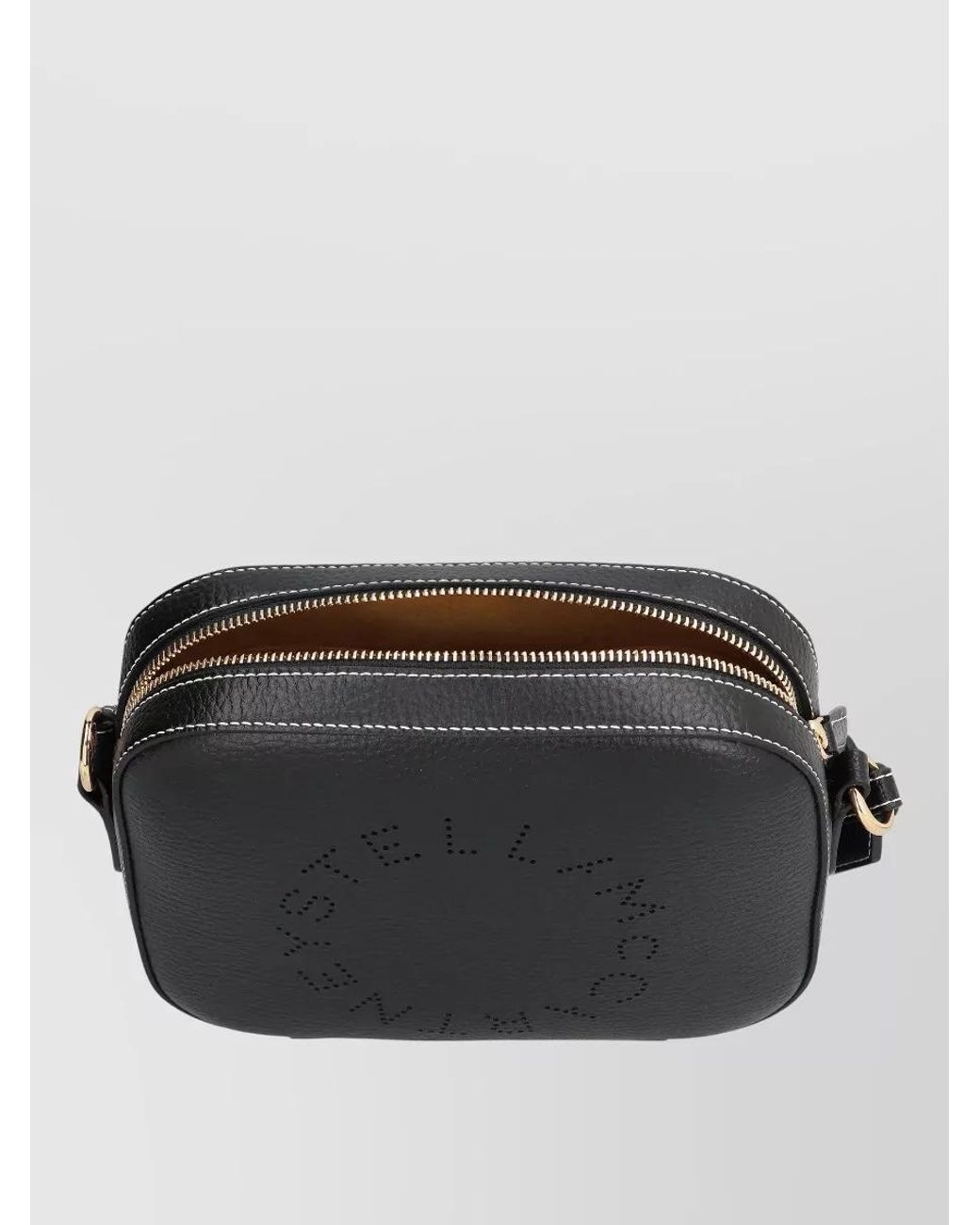 Stella McCartney Black Logo Camera Bag for men