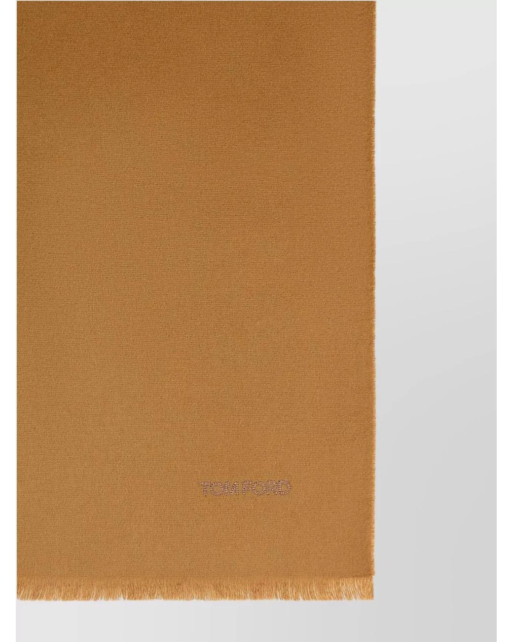 Tom Ford Natural Cashmere Scarf for men