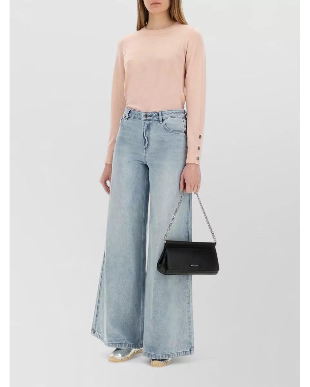 Michael Kors Blue Wool Sweatshirt