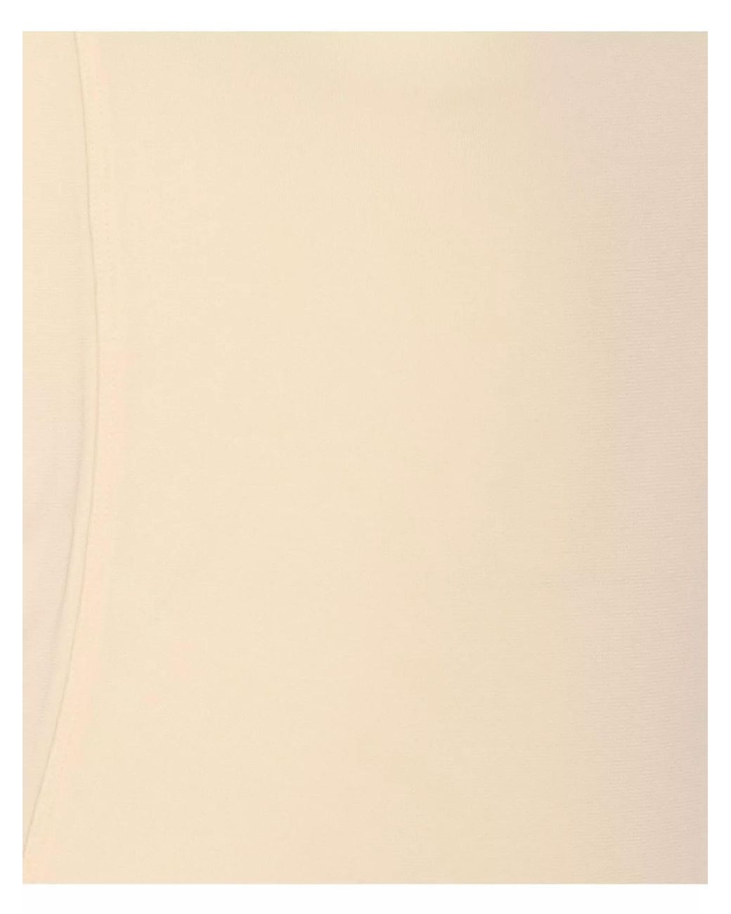 Totême  Natural Sleeveless Round Neck Fitted Silhouette Top