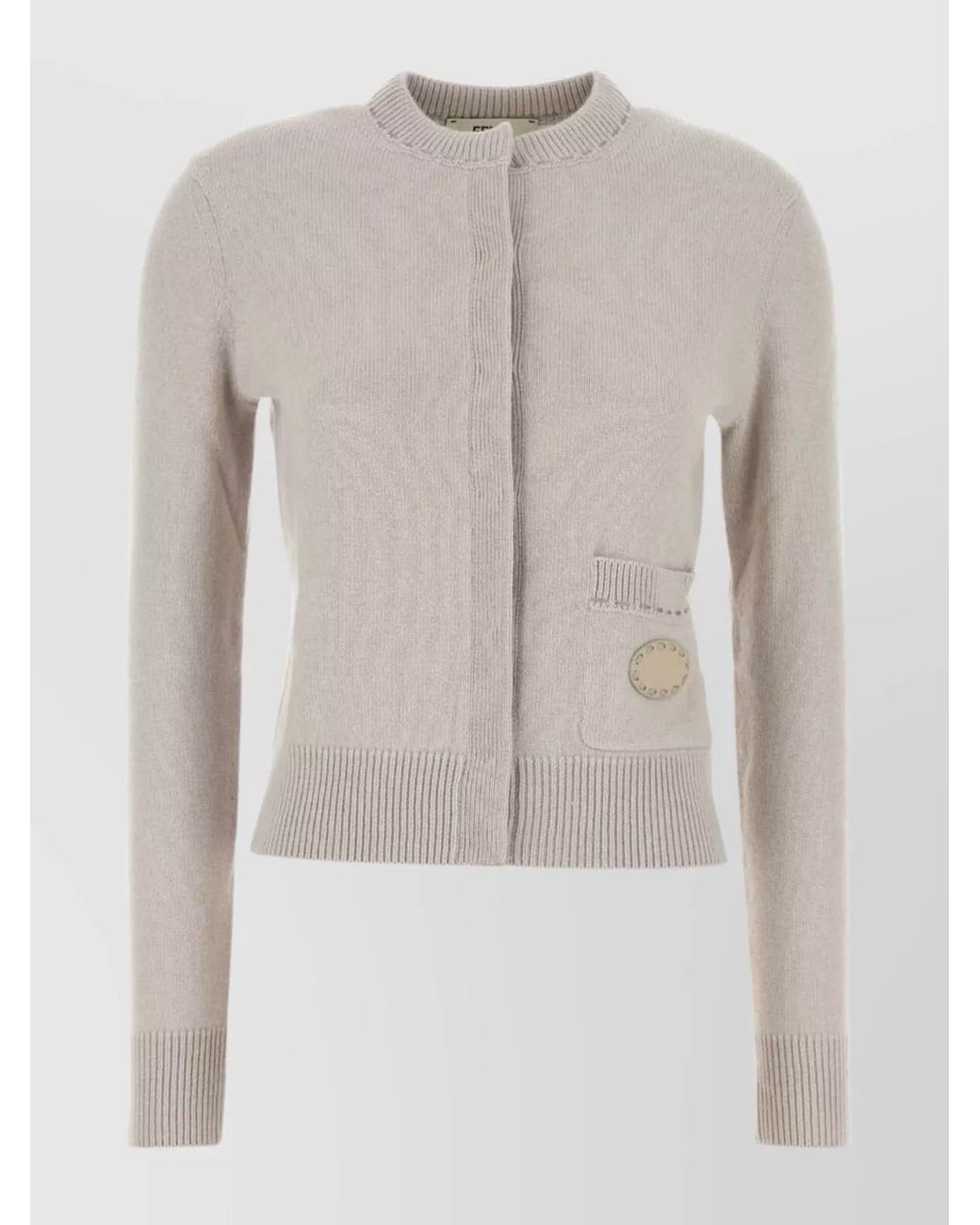 Fendi Multicolor Cashmere Cardigan