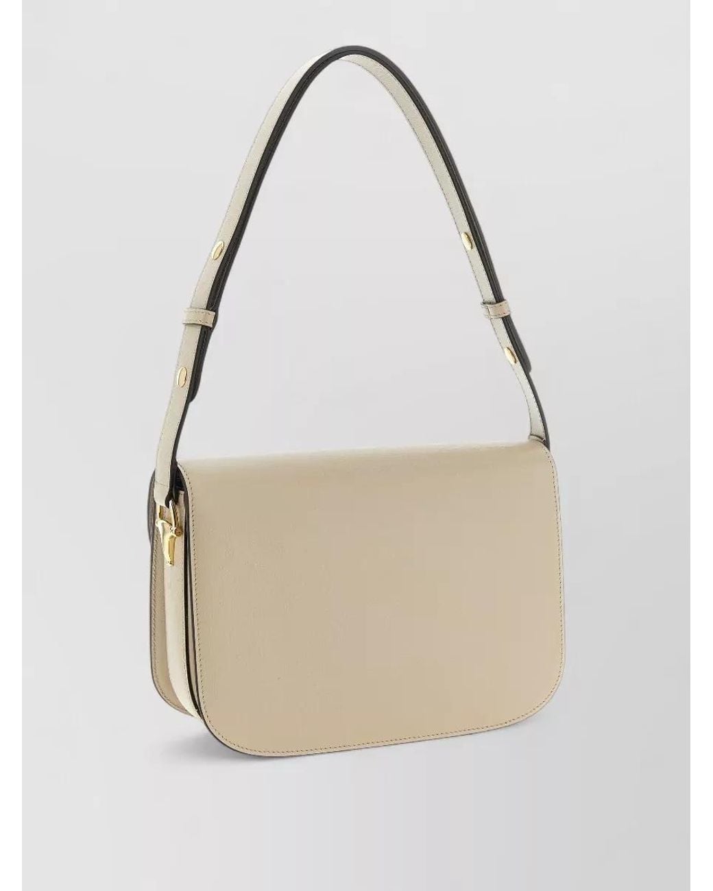 Gucci Natural ' Horsebit 1955' Medium Shoulder Bag