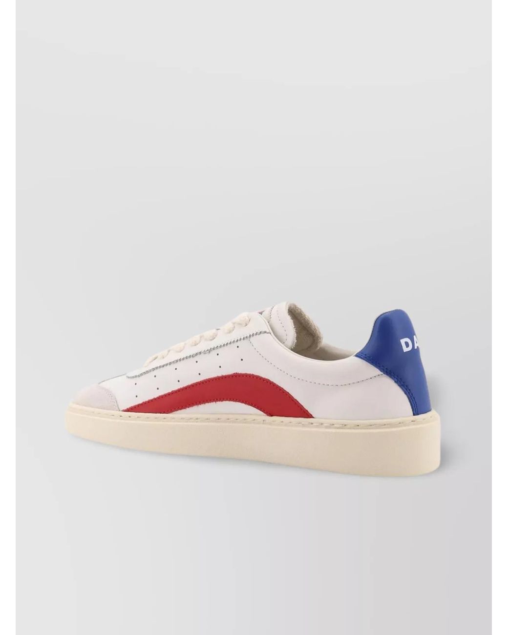 DSquared² Pink Leather Low-Top Sneakers for men