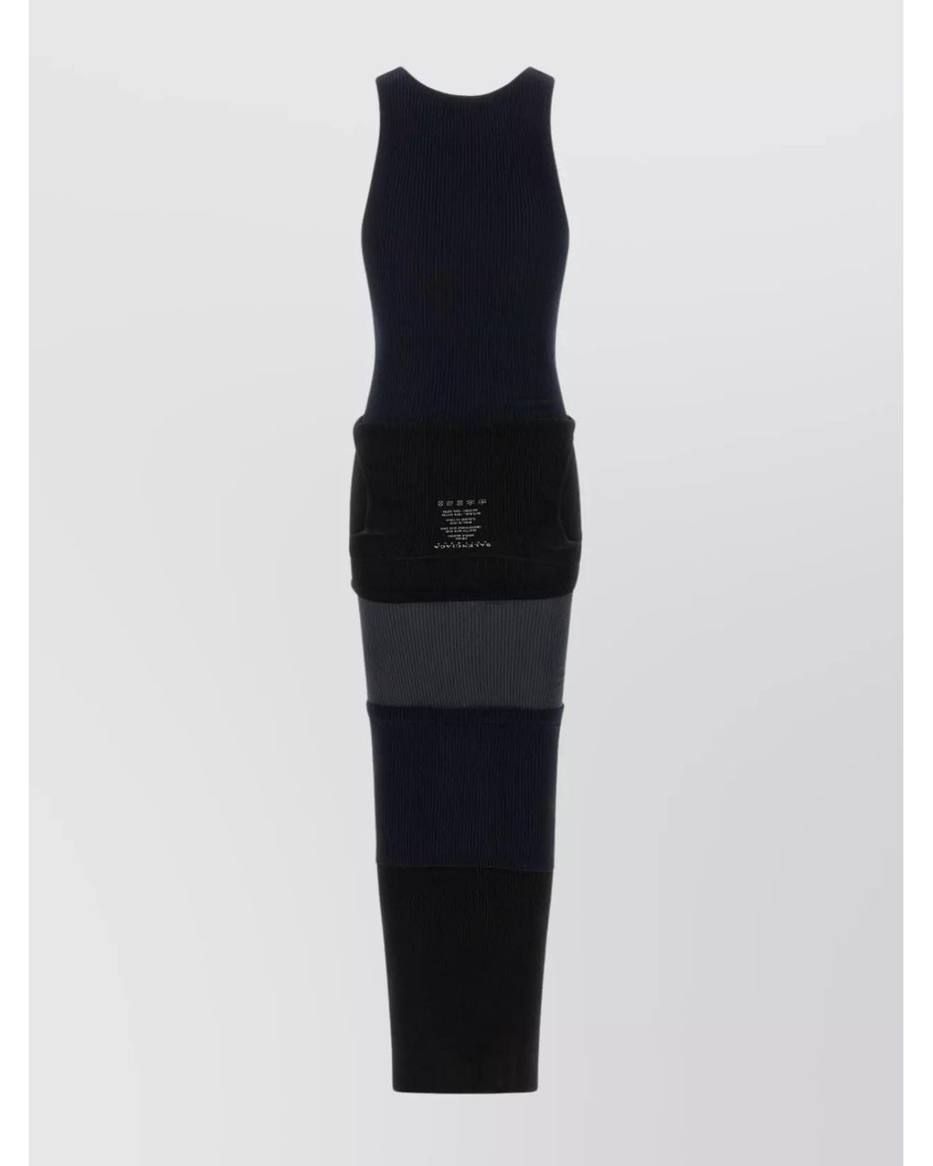 Balenciaga Blue 'Upside Down' Dress