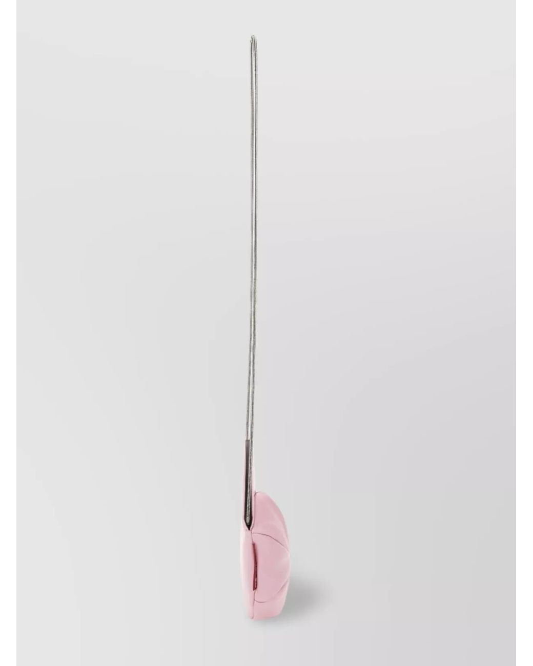 Moschino Pink Leather Mini Crossbody Bag