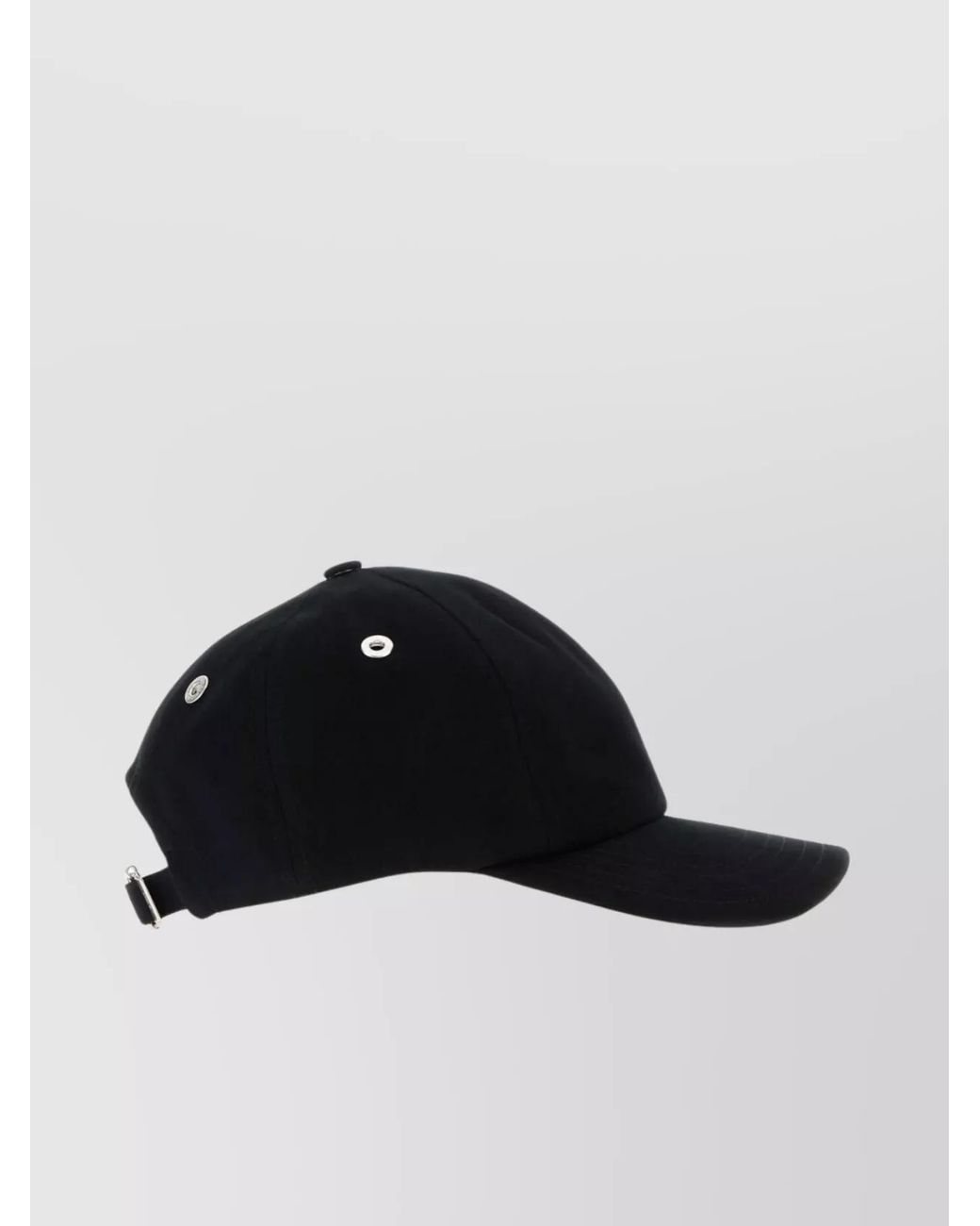 AMI Black Cotton Baseball Cap