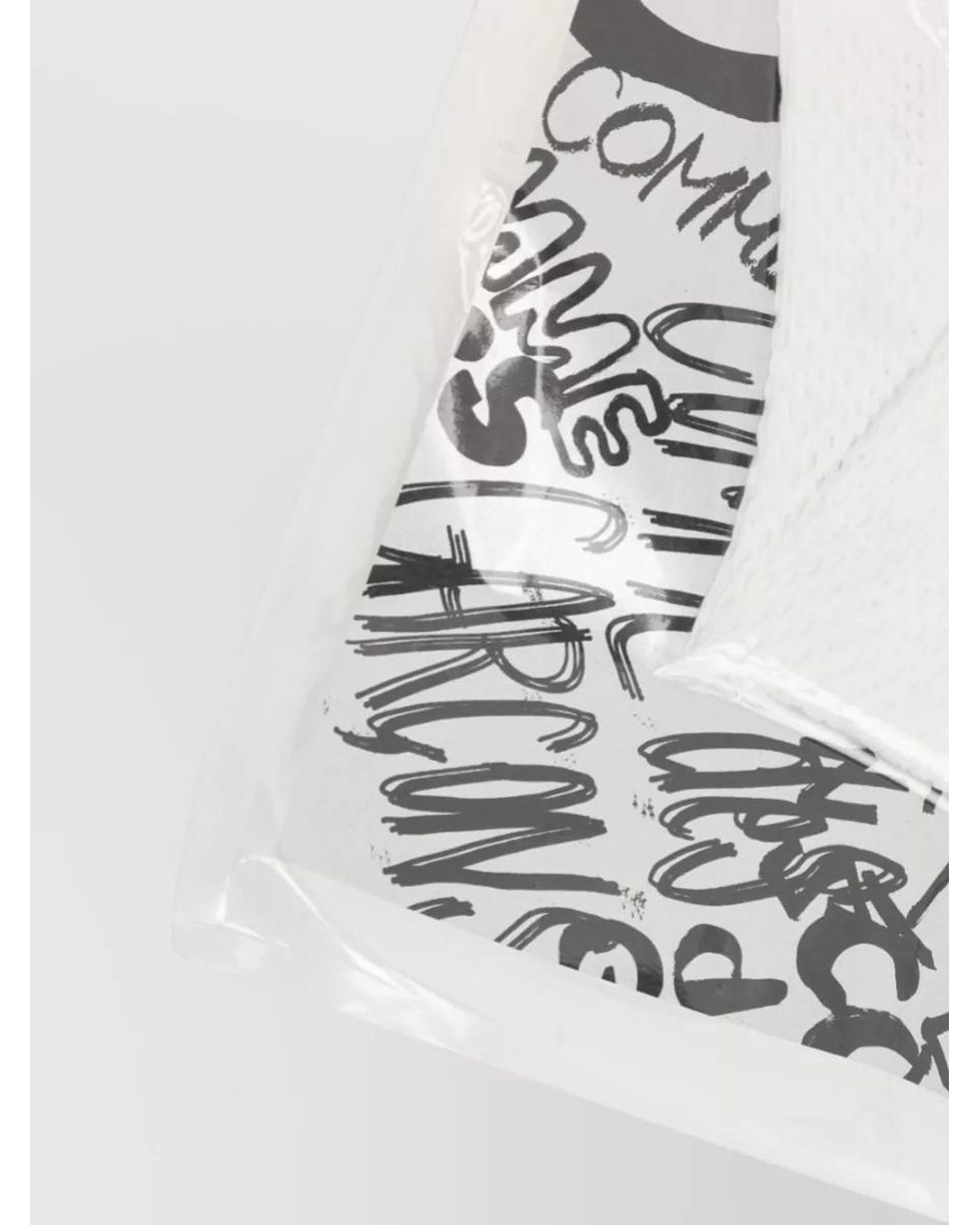 Comme des Garçons Gray Textured Ankle Socks