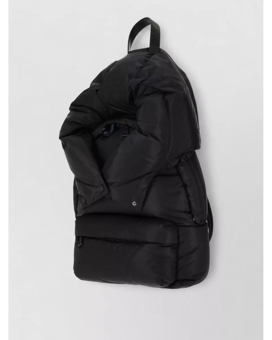Moncler Black Nylon Backpack for men