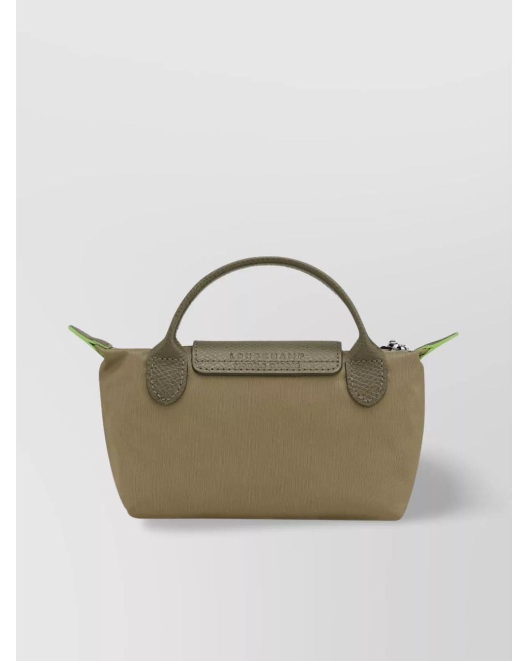 Longchamp Brown Le Pliage Original Clutch Bag