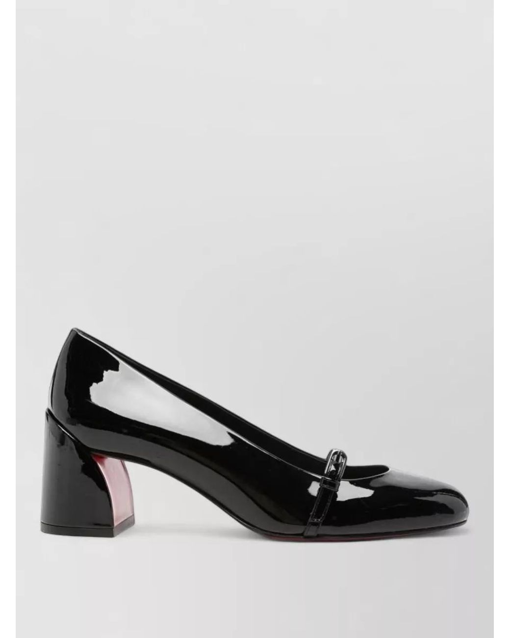 Christian Louboutin Black Patent Leather Pumps