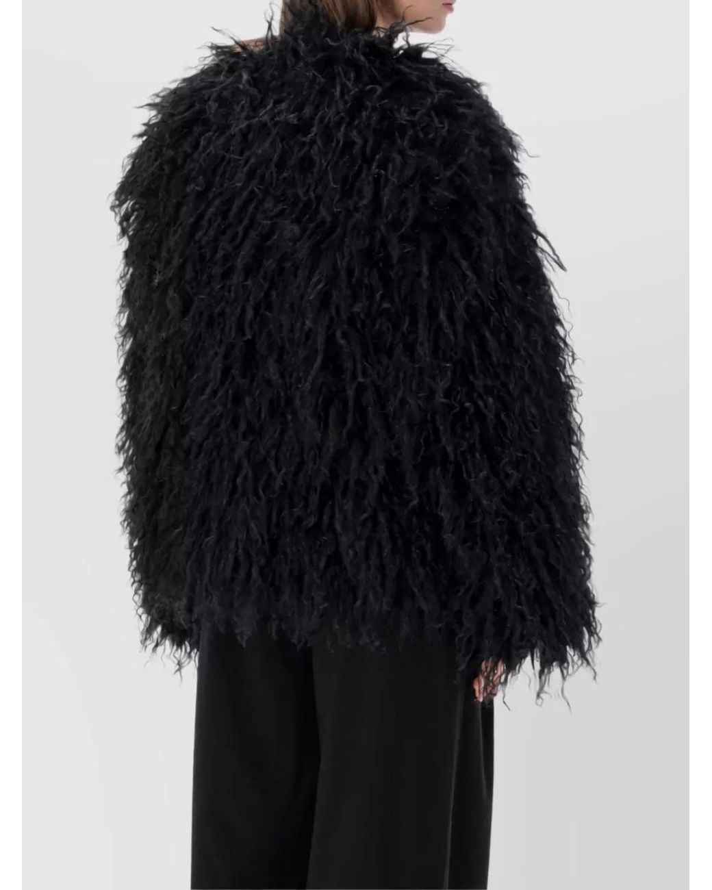 Goldbergh Black Faux Fur Coat