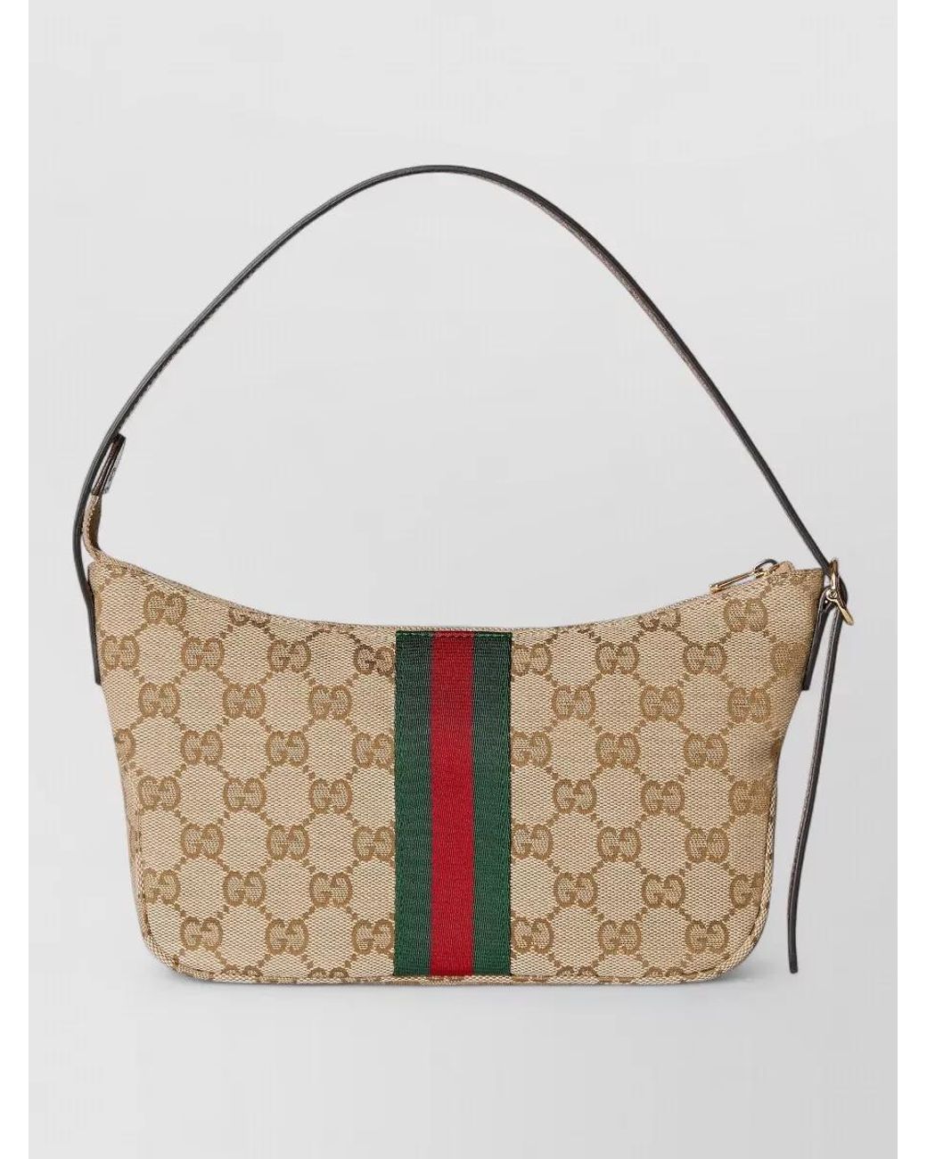 Gucci White Canvas Small Shoulder Bag for men
