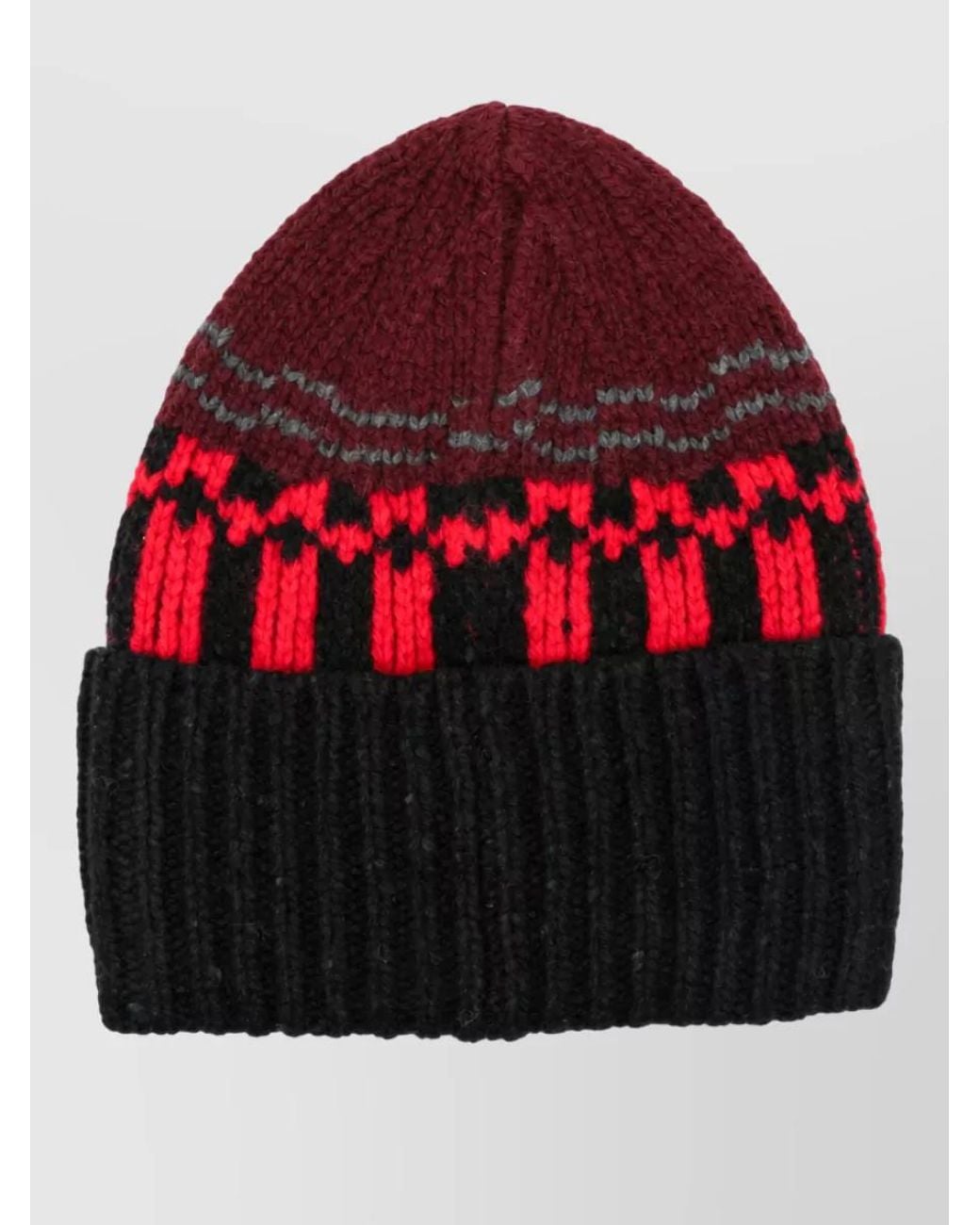 Marni Red Wool Beanie
