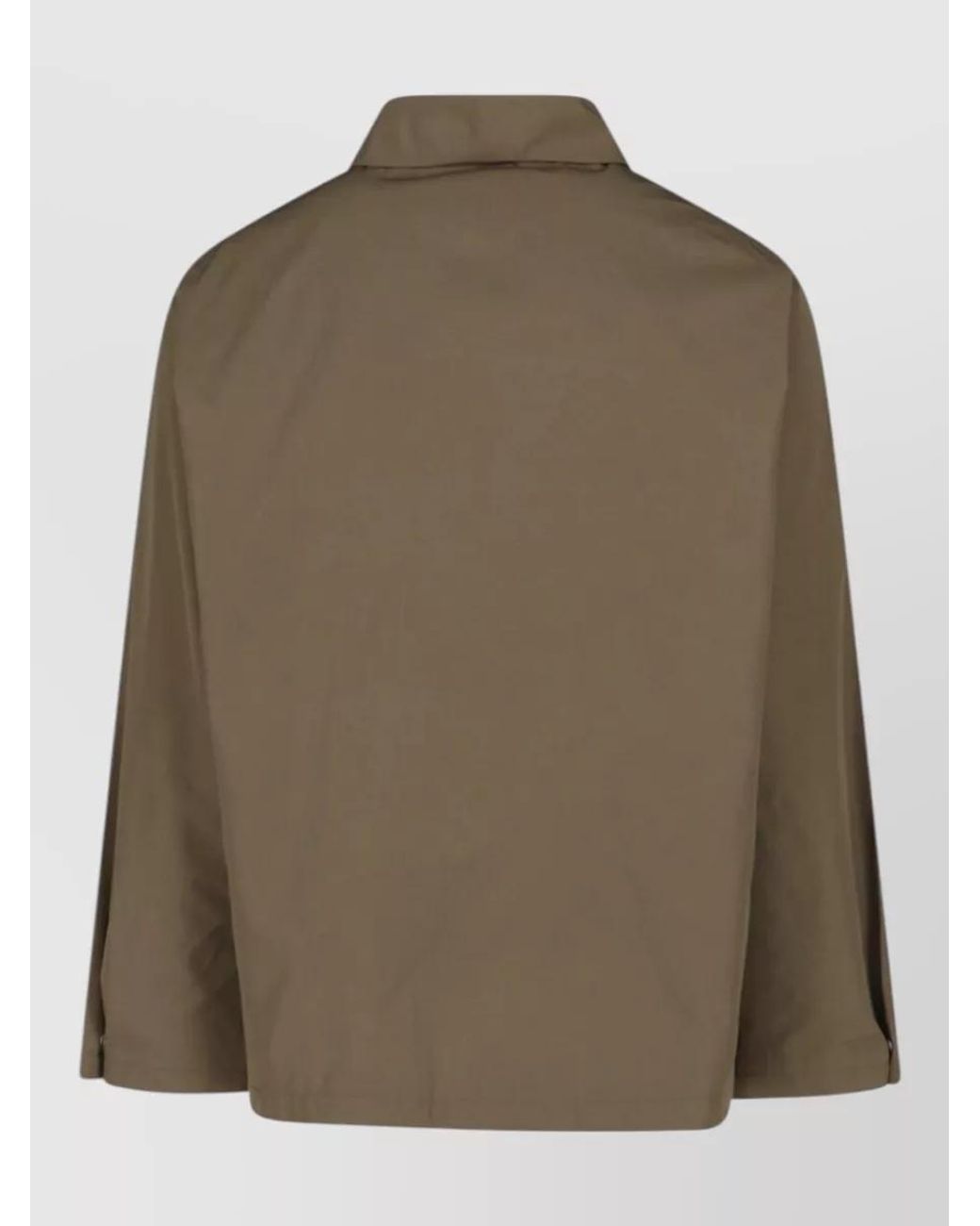 A.P.C. Green Single Breasted Coat for men
