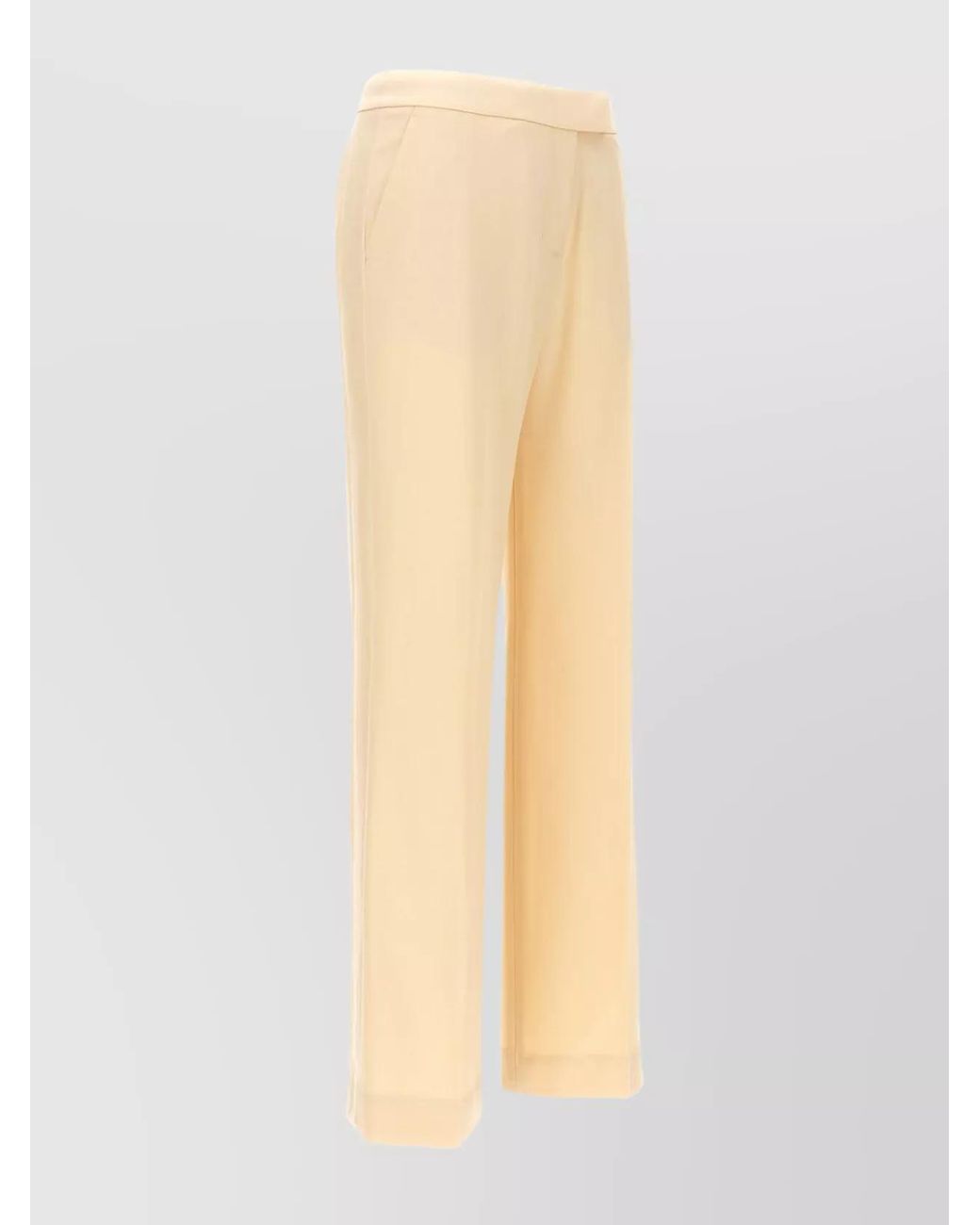 Zimmermann Natural Wide-Leg Trousers