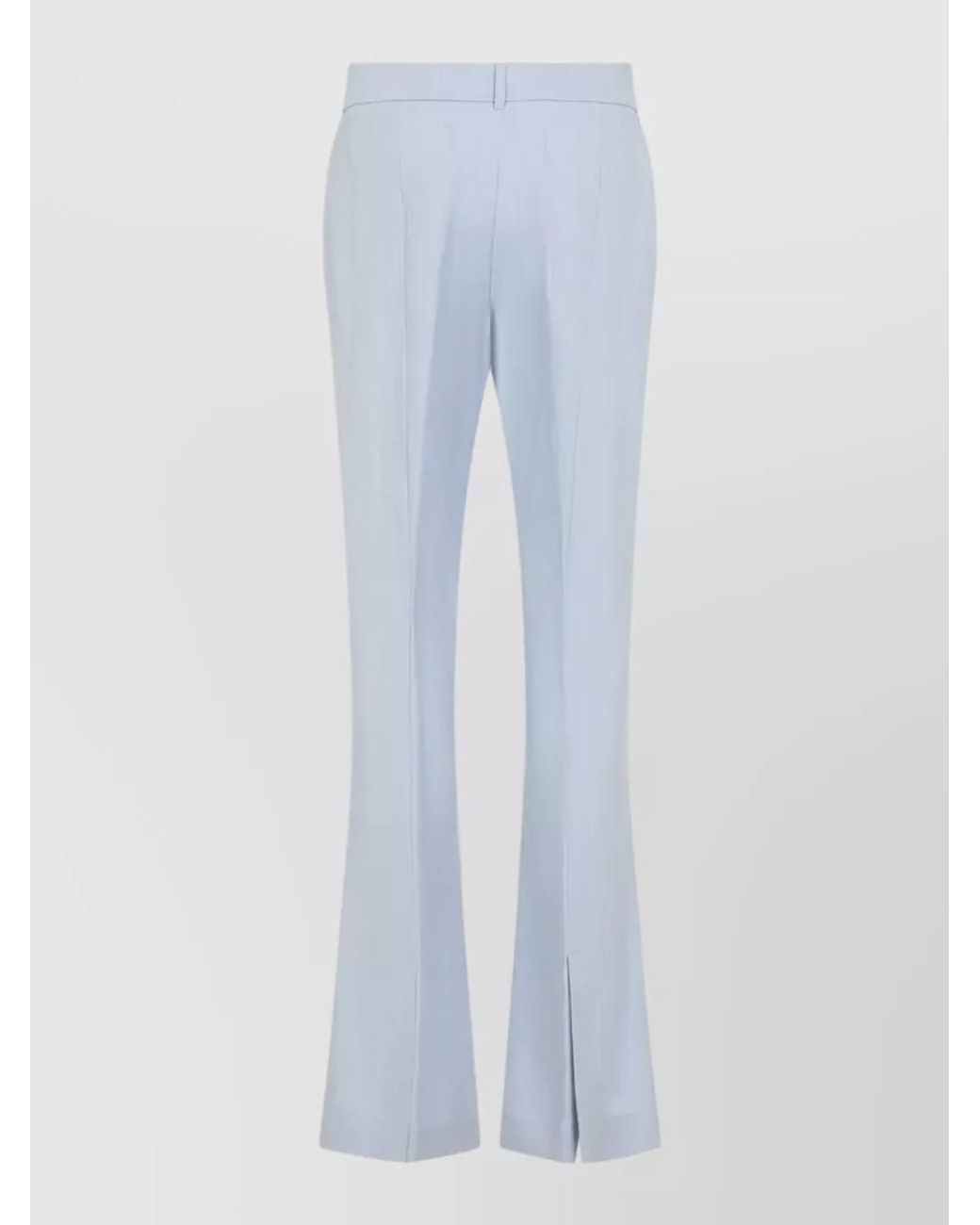 Sportmax Blue Slim-Fit Flared Trousers