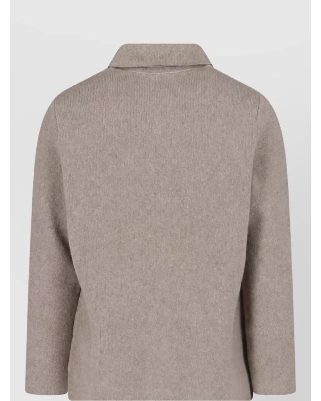 Lardini Natural Cashmere Cardigan for men
