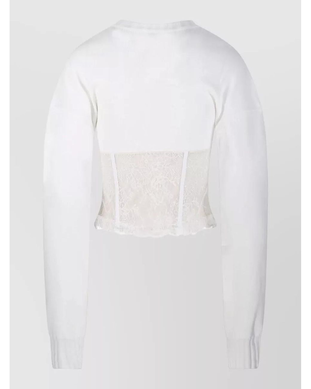 GIUSEPPE DI MORABITO White Sweatshirt