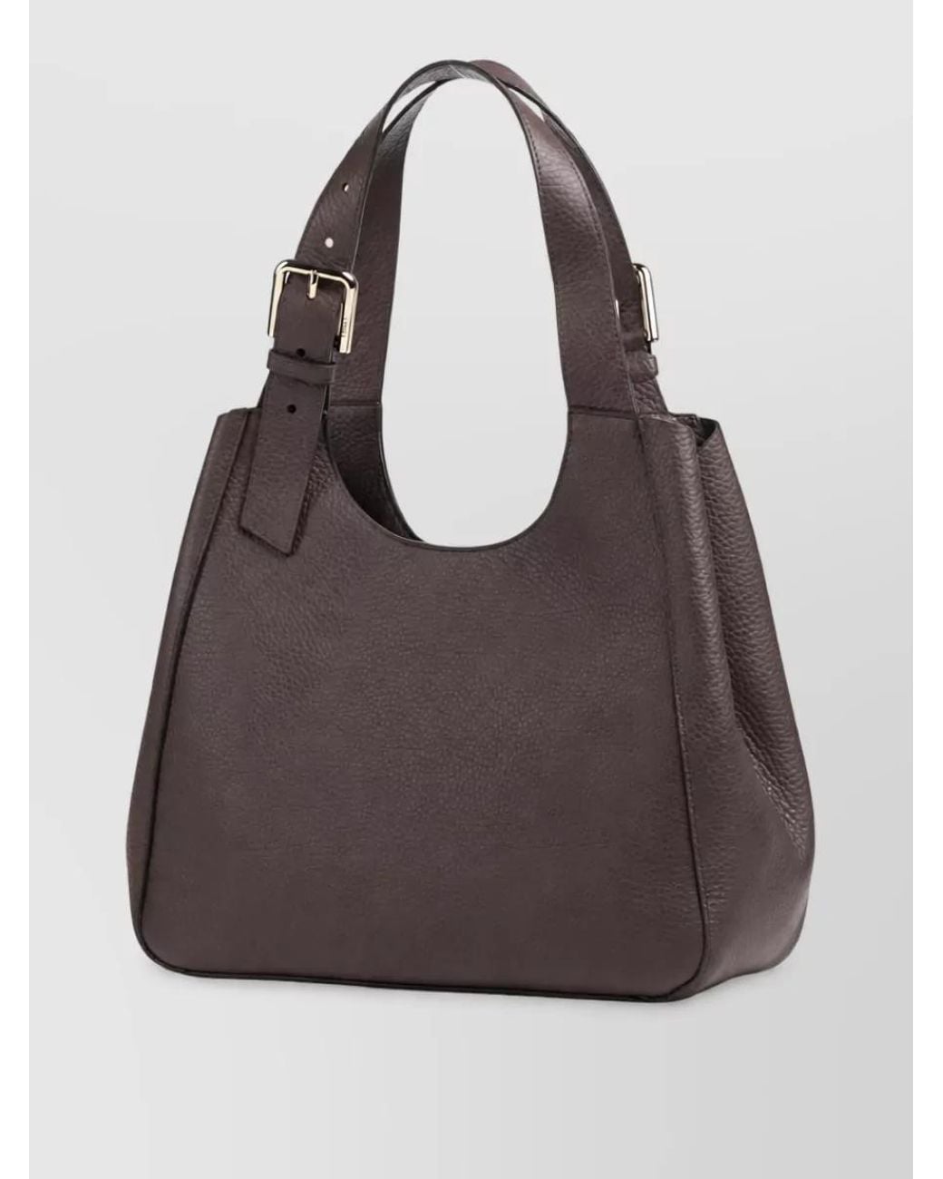 Furla Brown Medium Leather Shoulder Bag