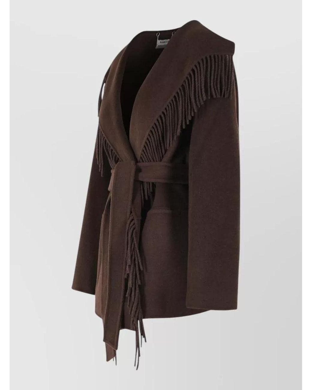 Jonathan Simkhai Black Wool Blend Oversized Coat