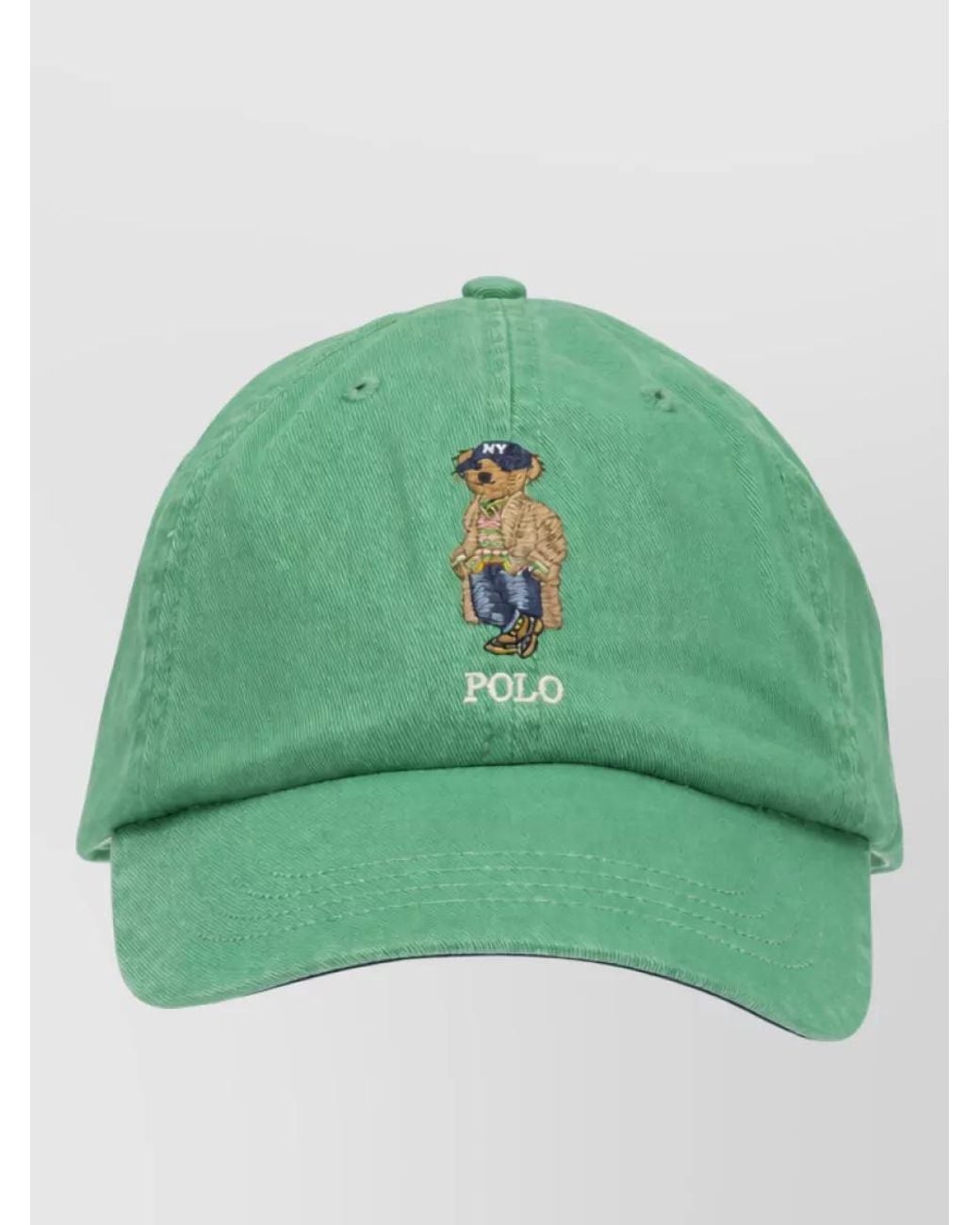 Polo Ralph Lauren Green Cotton Baseball Cap for men